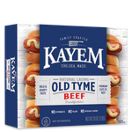 Kayem Old Tyme Beef 16 Franks 2 lb box